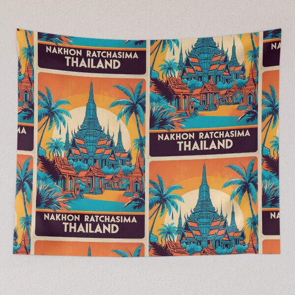 Item preview, Nakhon Ratchasima Thailand Vintage Travel Tourism  designed and sold by TravelersGems.