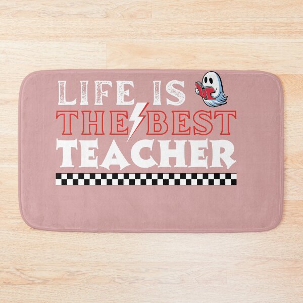 Item preview, Life Is The Best Teacher, Typographic Unisex Dark Design  designed and sold by Raise2Shine.
