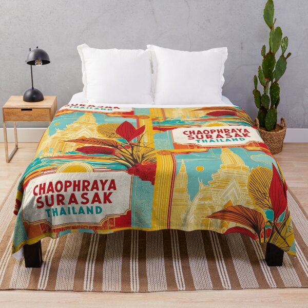 Item preview, Chaophraya Surasak Thailand Vintage Travel Tourism designed and sold by TravelersGems.