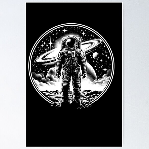 Item preview, Astronaut in space designed and sold by mourad2018.