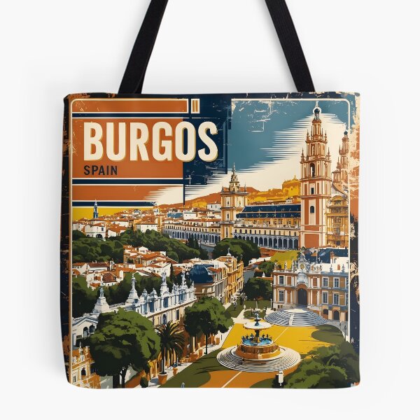 Item preview, Turismo de viajes vintage en Burgos España designed and sold by TravelersGems.