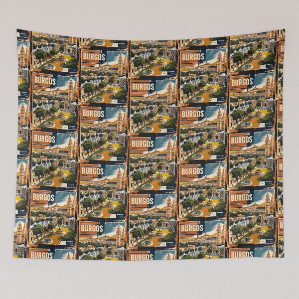 Item preview, Burgos Spain Vintage Travel Tourism designed and sold by TravelersGems.
