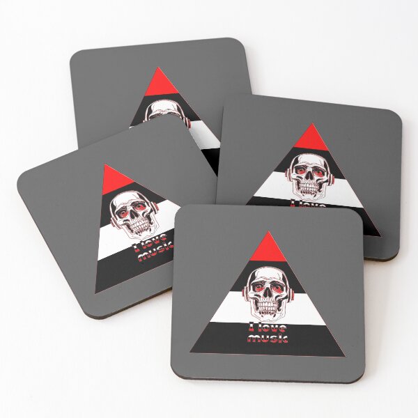 Artikelvorschau, Edgy Totenkopf mit Kopfhörern Musikliebhaber Design entworfen und verkauft von 4rpixs.