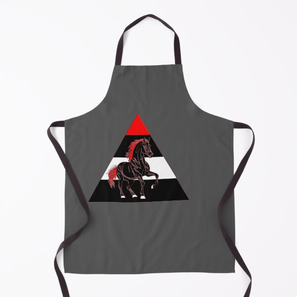 Item preview, Dynamic Black and Red Horse Illustration designed and sold by 4rpixs.