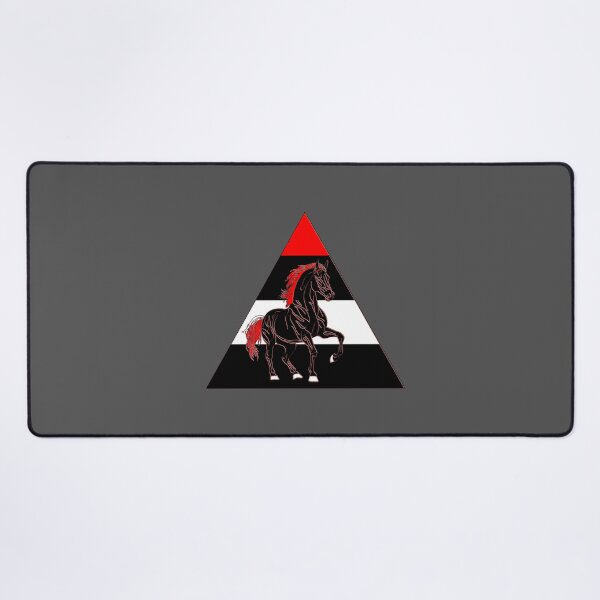 Item preview, Dynamic Black and Red Horse Illustration designed and sold by 4rpixs.