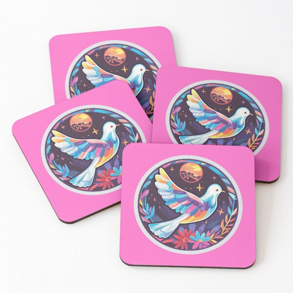 Item preview, Neon Dove International Day of Peace designed and sold by GWTF-Designs.