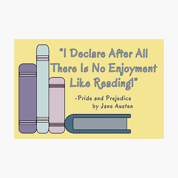 Item preview, No Enjoyment Like Reading! designed and sold by Elinda96.