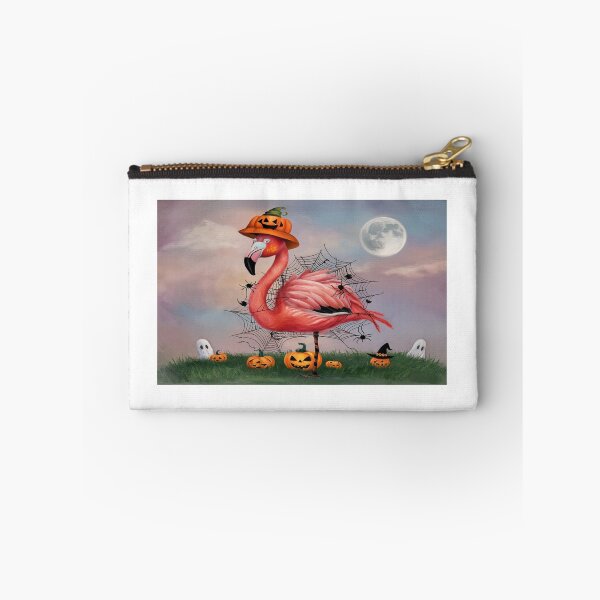 Item preview, Flamingo in Halloween Outfit designed and sold by NeatThingLover.
