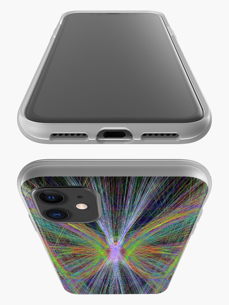 Alternate view of Linify Motley butterfly iPhone Case & Cover