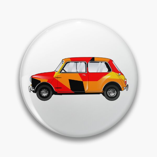 Item preview, Graphic of Color Angles for a Vintage Mini designed and sold by Hugh Whyte.