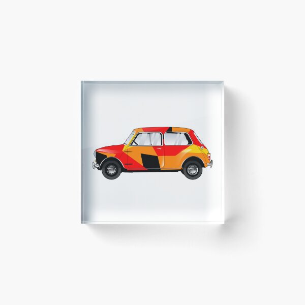 Item preview, Graphic of Color Angles for a Vintage Mini designed and sold by Hugh Whyte.