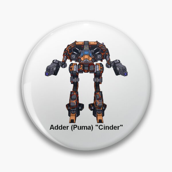 Artikelvorschau, Adder (Puma) „Cinder“ – Clan OmniMech entworfen und verkauft von DagleysDesigns.