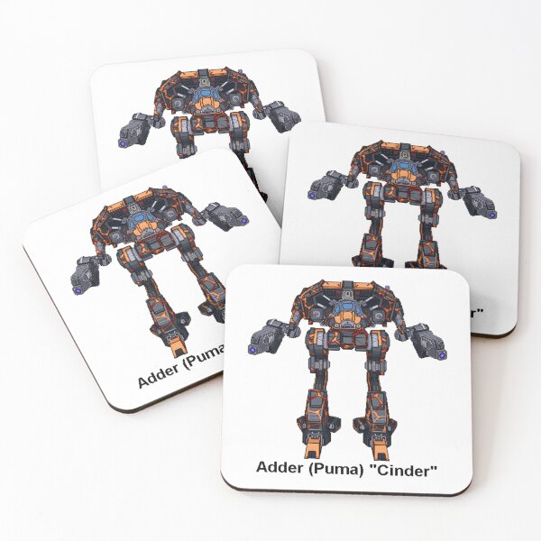 Artikelvorschau, Adder (Puma) „Cinder“ – Clan OmniMech entworfen und verkauft von DagleysDesigns.