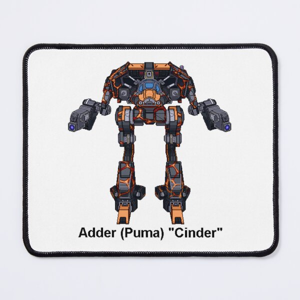 Artikelvorschau, Adder (Puma) „Cinder“ – Clan OmniMech entworfen und verkauft von DagleysDesigns.