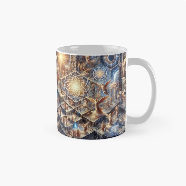 Item preview, The Divine Fresco: A Symphony of Sacred Beauty and Perfect Geometry designed and sold by Meta2Physical.