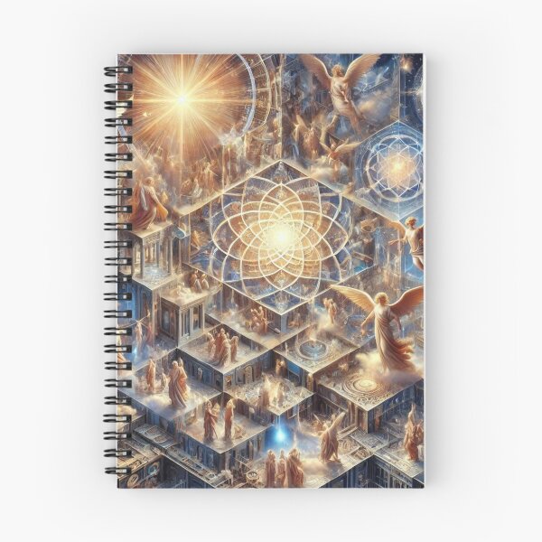 Item preview, The Divine Fresco: A Symphony of Sacred Beauty and Perfect Geometry designed and sold by Meta2Physical.
