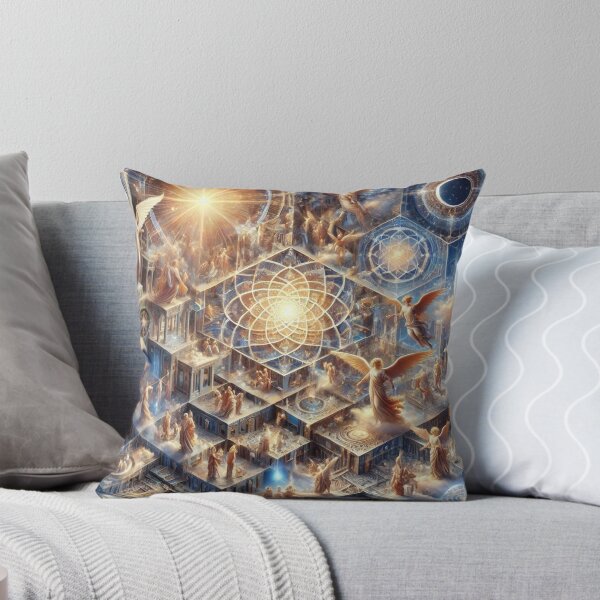 Item preview, The Divine Fresco: A Symphony of Sacred Beauty and Perfect Geometry designed and sold by Meta2Physical.