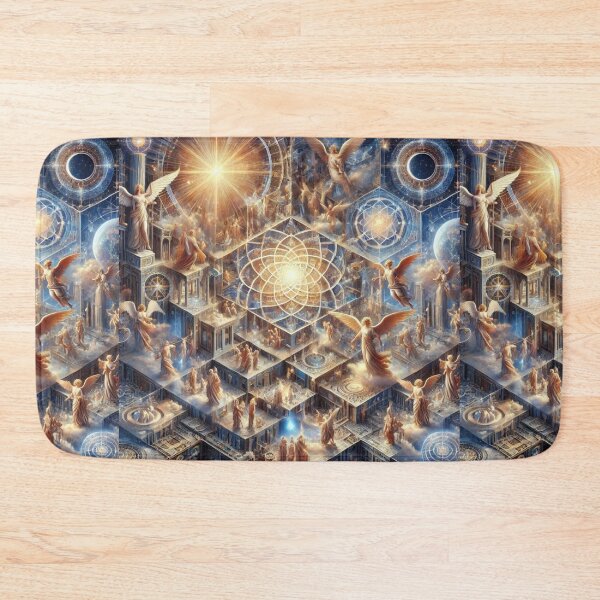 Item preview, The Divine Fresco: A Symphony of Sacred Beauty and Perfect Geometry designed and sold by Meta2Physical.
