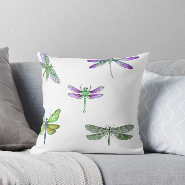 Item preview, colorful Dragon fly sticker golden designed and sold by WEShop23.