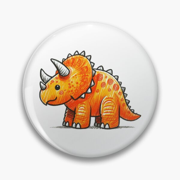 Item preview, Orange dinosaur  designed and sold by Rlyehinmate.