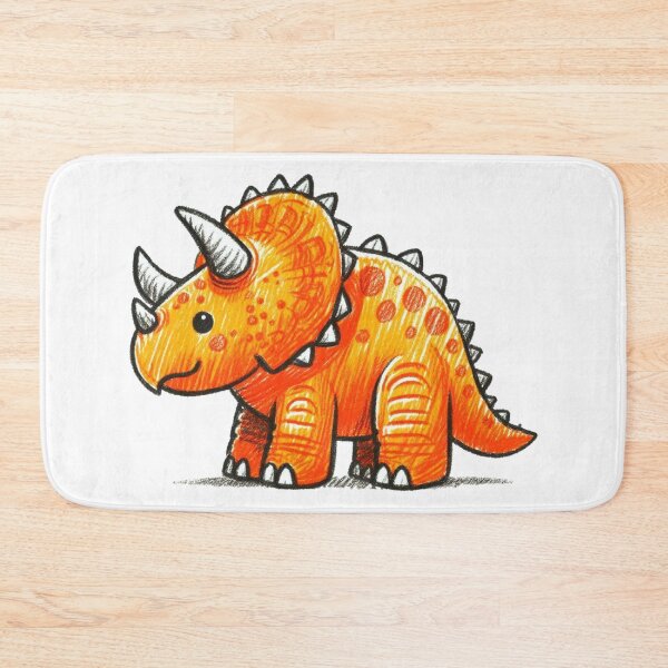 Item preview, Orange dinosaur  designed and sold by Rlyehinmate.