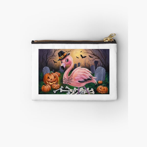Item preview, Halloween Kawaii Flamingo Cutie designed and sold by NeatThingLover.