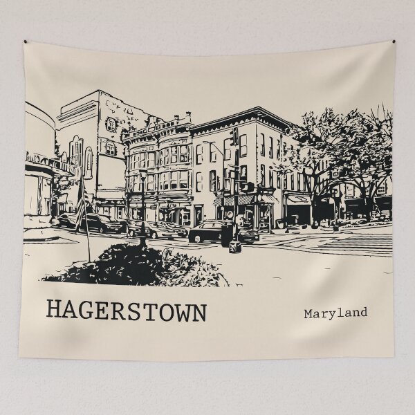 Item preview, Hagerstown Maryland designed and sold by Lakeric Cityscapes.