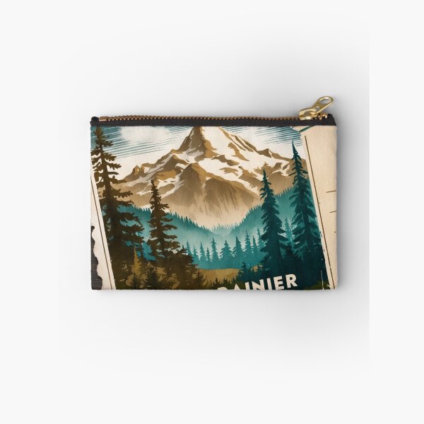 Item preview, Mount Rainier National Park Postcard Vintage Retro Travel designed and sold by TravelPostcardGems.