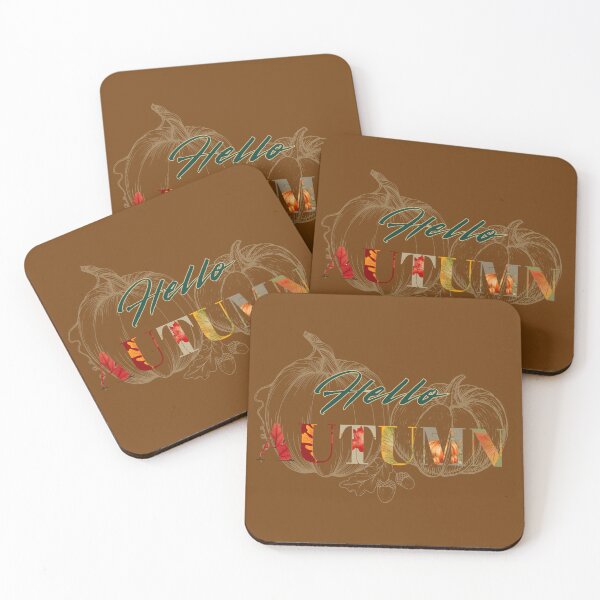 Item preview, Ladies Girls Hello Autumn Graphic design (Blue) designed and sold by Iiswaz.