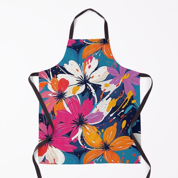 Artikelvorschau, Kräftiges und lebendiges abstraktes Blumen-Splash-Design entworfen und verkauft von MindM.