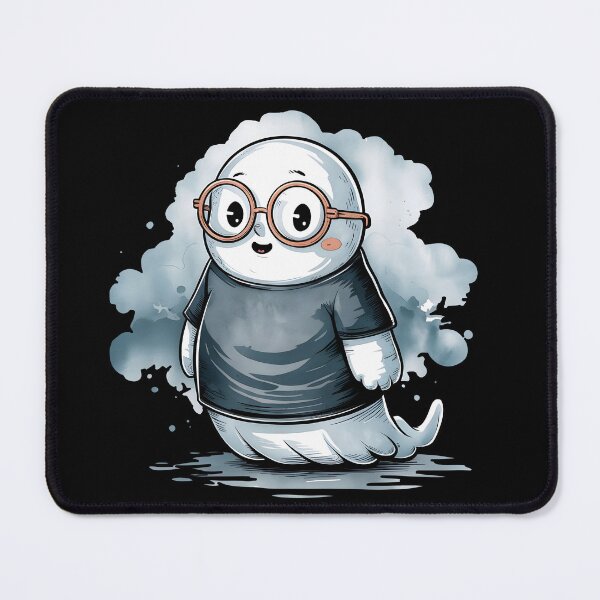 Item preview, Sweet Watercolor Ghost – Adorable & Artistic Design designed and sold by PixelCraftBD.