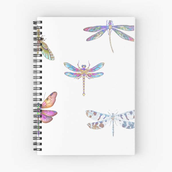 Item preview, high colorful Dragon fly sticker golden designed and sold by WEShop23.