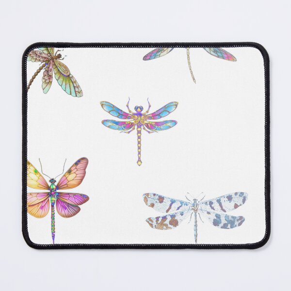 Item preview, high colorful Dragon fly sticker golden designed and sold by WEShop23.