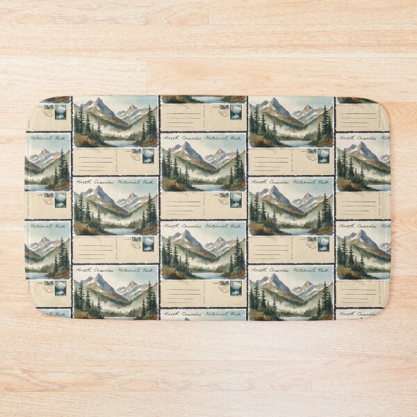 Item preview, North Cascades National Park Postcard Vintage Retro Travel designed and sold by TravelPostcardGems.