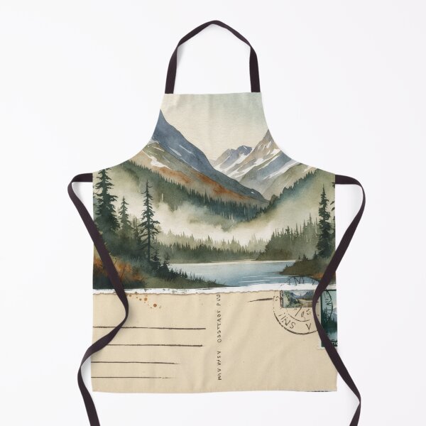 Item preview, North Cascades National Park Postcard Vintage Retro Travel designed and sold by TravelPostcardGems.
