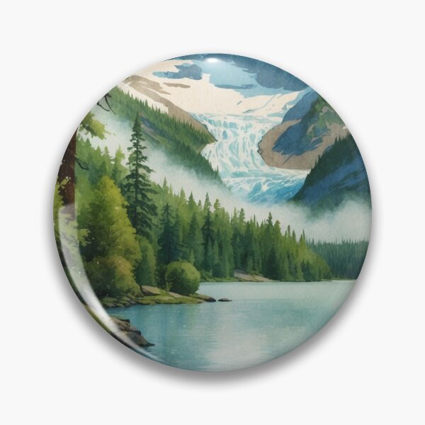 Item preview, Mount Rainier National Park Postcard Vintage Retro Travel designed and sold by TravelPostcardGems.