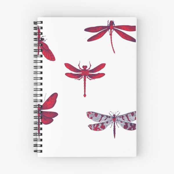 Item preview, redish colorful Dragon fly sticker golden designed and sold by WEShop23.