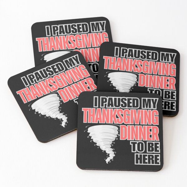 Item preview, I Paused My Thanksgiving Dinner To Be Here designed and sold by ColordCreations.