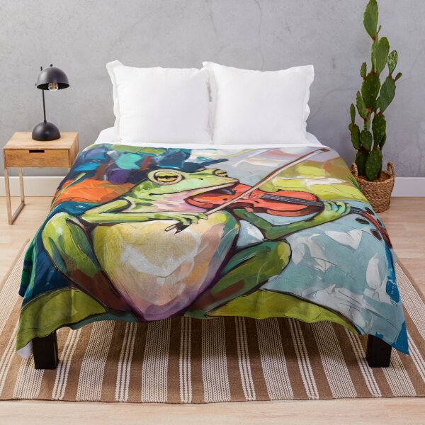 Item preview, Pond Symphony with the Fiddler Frog designed and sold by Delemore Art.