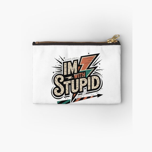 Item preview, i am with stupid designed and sold by tkhrbika.