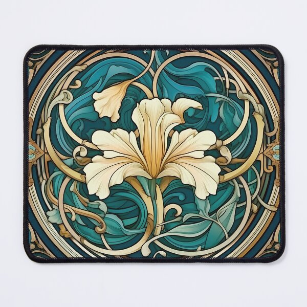 Item preview, Art Nouveau Floral Nature Art Nouveau Plant designed and sold by ArtHouseNiklas.