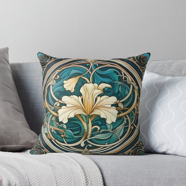 Item preview, Art Nouveau Floral Nature Art Nouveau Plant designed and sold by ArtHouseNiklas.