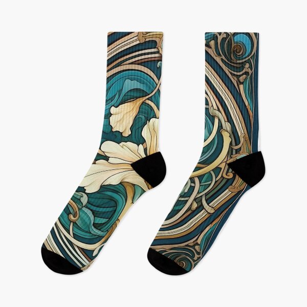 Item preview, Art Nouveau Floral Nature Art Nouveau Plant designed and sold by ArtHouseNiklas.