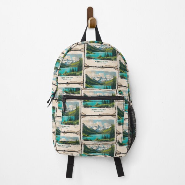 Item preview, North Cascades National Park Postcard Vintage Retro Travel designed and sold by TravelPostcardGems.