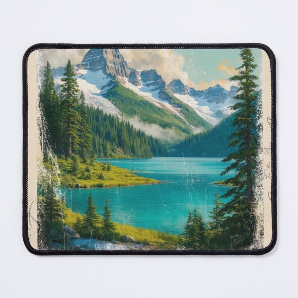 Item preview, North Cascades National Park Postcard Vintage Retro Travel designed and sold by TravelPostcardGems.