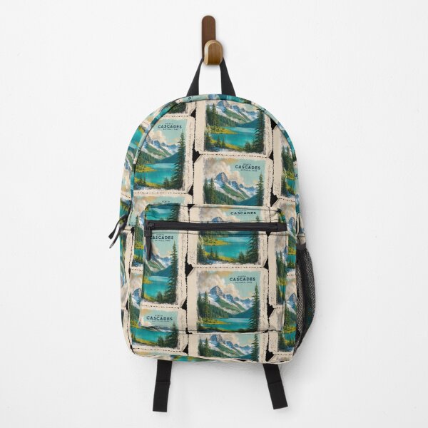 Item preview, North Cascades National Park Postcard Vintage Retro Travel designed and sold by TravelPostcardGems.