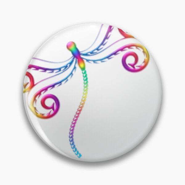 Item preview, rainbow Dragon fly sticker  designed and sold by WEShop23.