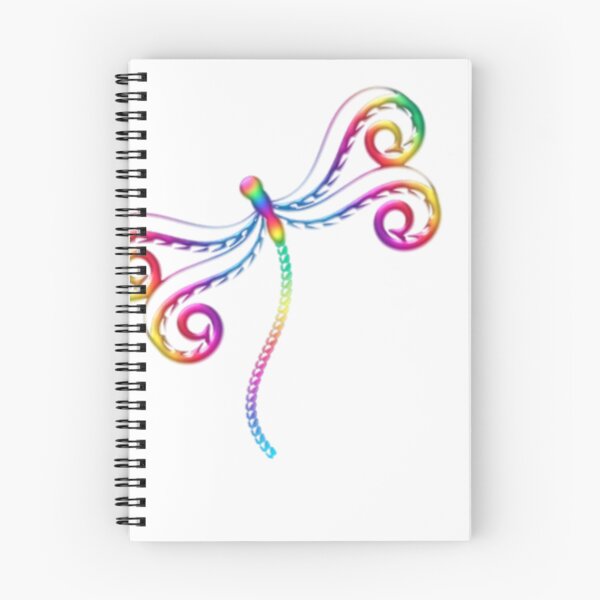 Item preview, rainbow Dragon fly sticker  designed and sold by WEShop23.
