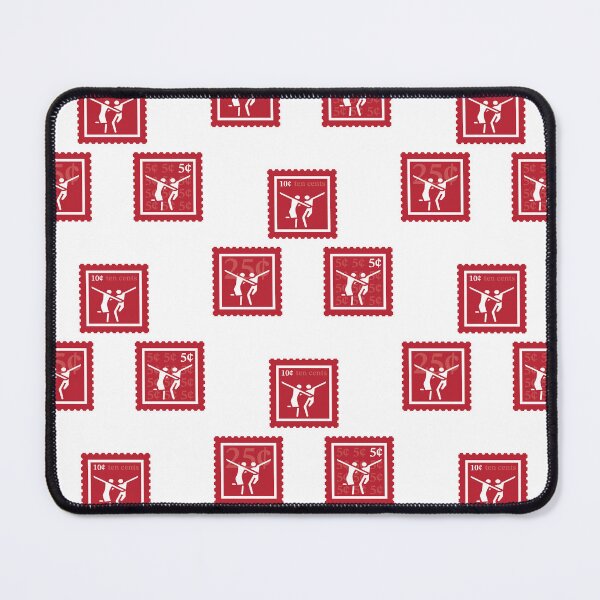 Item preview, Performing Arts | Cherry Red & White Stamps | College Dance Theater Major | Live Performance Art Graduate School Class | Drama Dancer Actor Job | University Degree Minor | StampHeed 002 designed and sold by StampHeed.