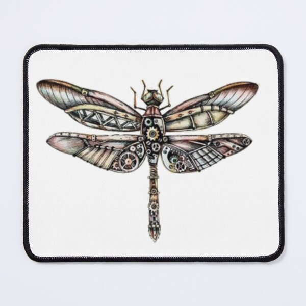 Item preview, mecanic Dragon fly sticker  designed and sold by WEShop23.